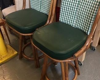 rattan bar stools