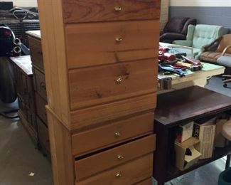pine unpainted dressers
