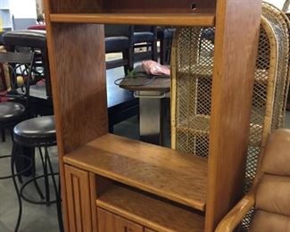vintage TV cabinet