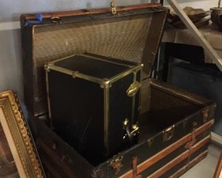 old steamer trunk