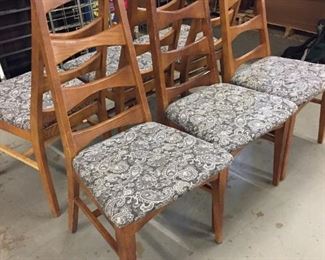 mid mod dining chairs