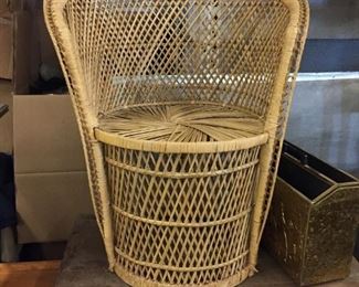 wicker chair