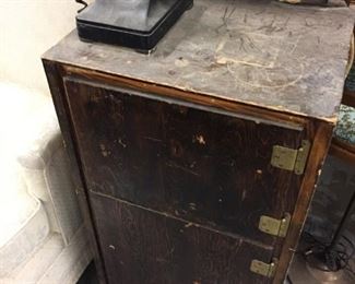 old telephone cabinet