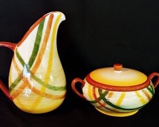 Vintage Vernon Kiln Homespun Pottery