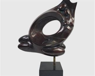 Lot 001
ALFONSO PEREZ PLAZA Bronze Sculpture