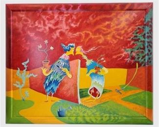 Lot 003
DR. SEUSS "My Petunia Can Lick Your Geranium" Limited Edition Serigraph