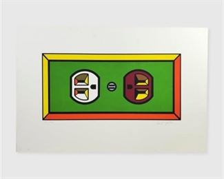 Lot 008
MORT EPSTEIN Mounted Print