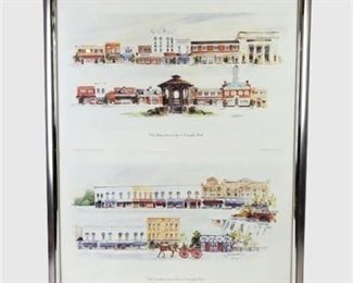 Lot 092
M.A. BOYSEN "Triangle Park, Chagrin Falls" Prints