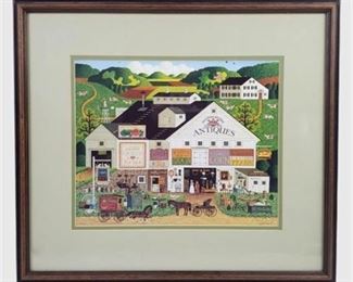 Lot 118
CHARLES WYSOCKI "Peppercricket Farms" Print
