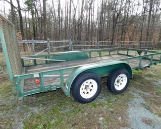 2005 18FT. TEXAS BRAG TRAILER 