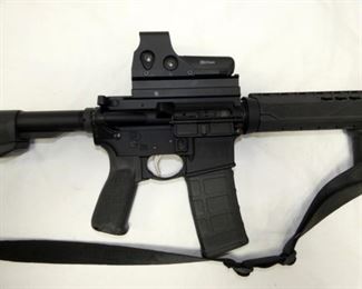 VIEW 2 CLOSEUP AR-15 W/ EOTEC SCOPE 