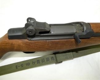 VIEW 2 CLOSEUP IBM US CARBINE 30CAL. 