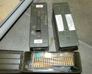 BOXES 223 AMMO 