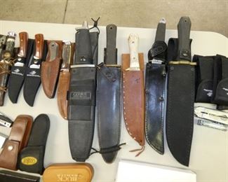 VARIOUS KNIVES-KERBER,CASE,OLD TIMER 