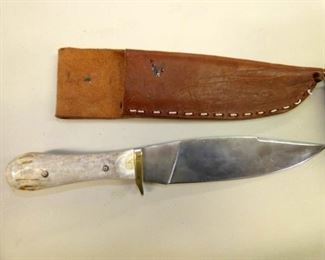 HANDMADE HORN HANDLE KNIFE 
