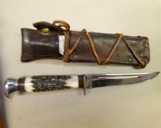 HORN HANDLE CASE KNIFE 