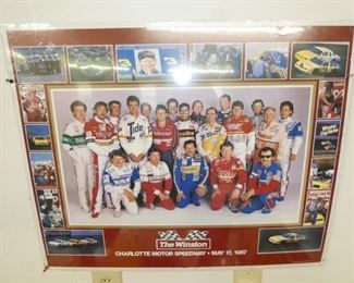 CHARLOTTE MOTOR SPEEDWAY POSTER 