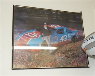SIGNED RICHARD PETTY POSTER 