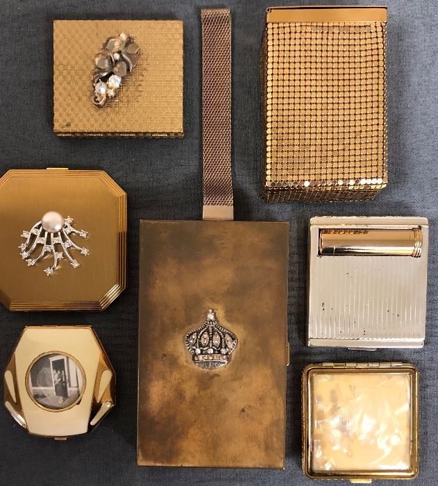Vintage Compacts, Cigarette Cases, Mirrors and more...