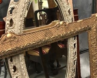 Vintage Ornate Mirrors