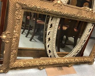 Vintage Ornate Mirrors