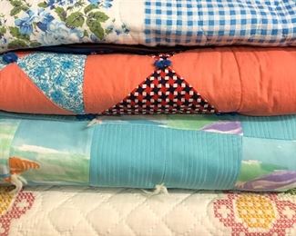 Vintage Handmade Quilts and Afghans