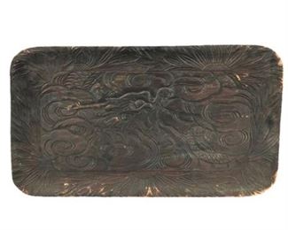 Lot 004
Antique Chinese Hand Carved Wooden Printing Block