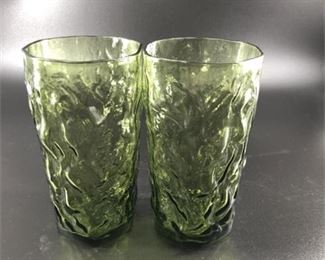 Lot 151
Mid-Century Milano Lido Avacado Green Glasses