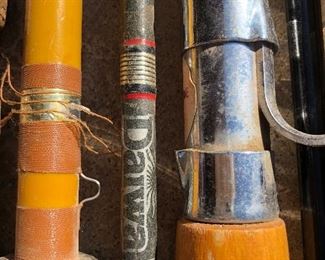 Antique Vintage Fishing Poles and Reels