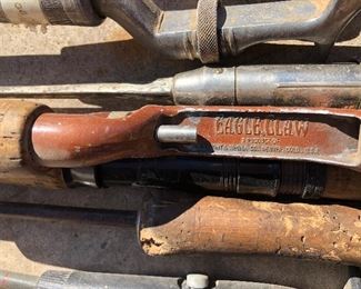 Antique Vintage Fishing Poles and Reels