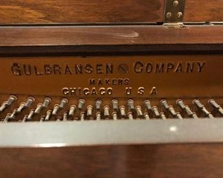 Gulbransen Company Upright Piano