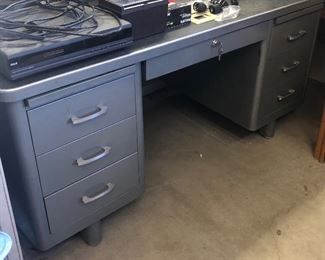 Vtg Military Desk