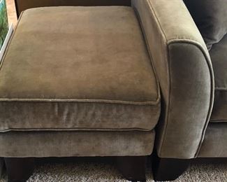 Pottery Barn Sofa and Ottoman