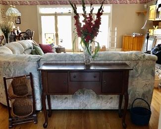 Lane sectional sofa, magazine holder, Lowboy with Queen Anne legs and more...