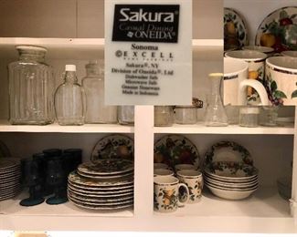 Oneida Sakura dishes and more