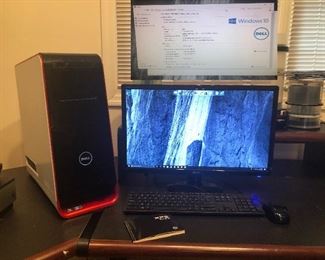 Dell computer: 2017 complete with tower, monitor, keyboard; Windows 10, Model Studio XPS 9100
