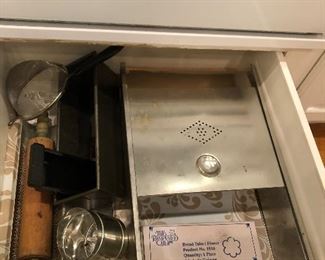 Vintage kitchen wares