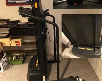 Treadmill and stepper