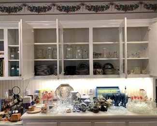 Packed kitchen