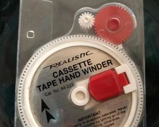 Realistic Cassette Tape Hand Winder