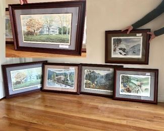 John Kollock prints beautifully framed