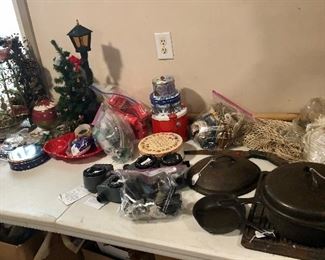 Christmas, cast iron...