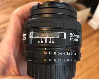 Nikon AF Nikkor 50mm 1:1.4D