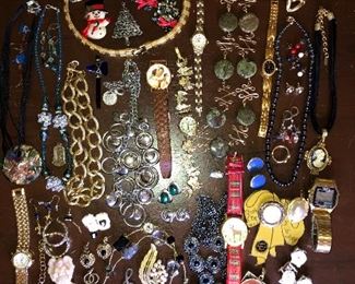 Watches and costume jewelry