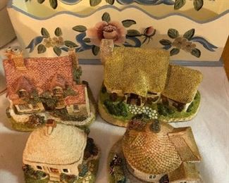 david winter houses small size  and other english brand 