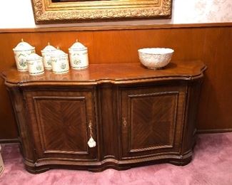 drexel buffet- has 2 keys-  has flatware drawer -could be for a tv also but made for buffet 