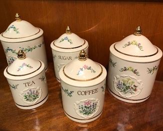 lenox 5 pc- cannister set 