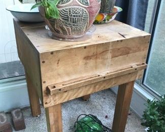 Butcher Block Table