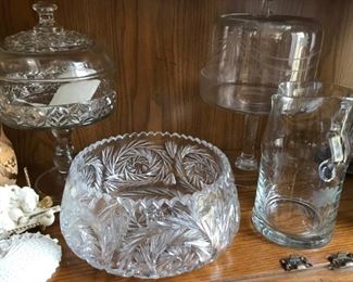 Large selection of Lovely Crystal
