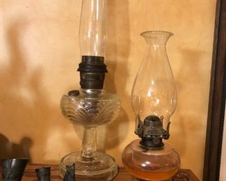 Antique Oil Lamps